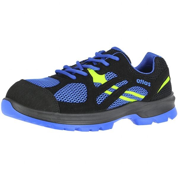 atlas S1P Sicherheitshalbschuh »S1P FLASH 4005 XP W10« Größe 42 Weite 10 schwarz / bla schwarz