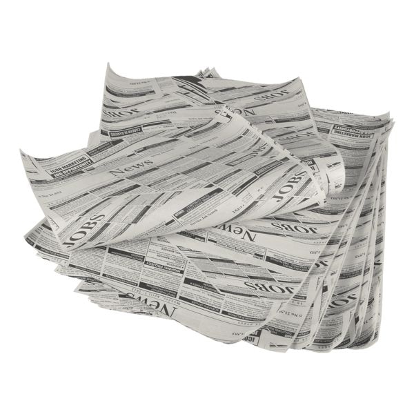 "Papstar 5 kg Einschlagpapiere "Newsprint" weiß 35 gr./m² - 35 x 25 cm weiß" Image
