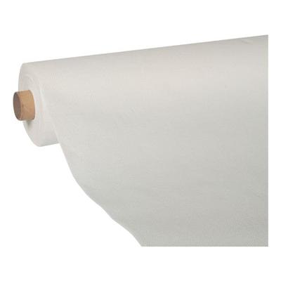 "Papstar Tischdecke auf Rolle ""Royal Collection"" unifarben 25 m x 118 cm weiß, 118 cm"