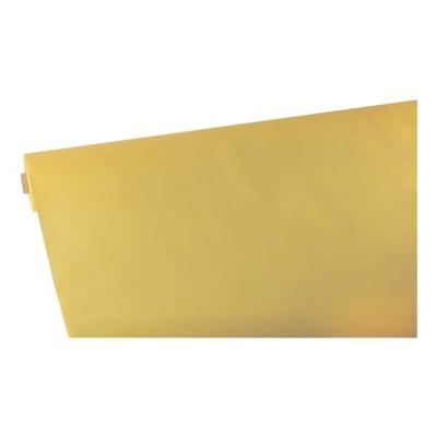 "Papstar Tischdecke auf Rolle ""soft selection"" einfarbig 25 m x 118 cm gelb, 118 cm"
