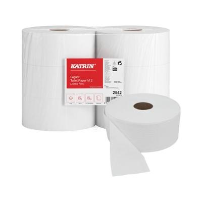 Jumbo-Toilettenpapier »Gigant M2« 2-lagig 6 Rollen weiß, Katrin