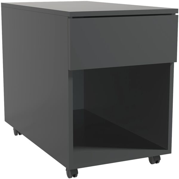 VCM Rollcontainer »Dalosa« 1 Schublade 70 cm tief grau, 39x55x70 cm