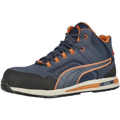 PUMA S3 Sicherheitshochschuh »CROSSTWIST MID« Größe 42 blau/orange blau Image