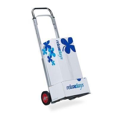 relaxdays Sackkarre klappbar bis 200 kg, 40x107x40.5 cm Image