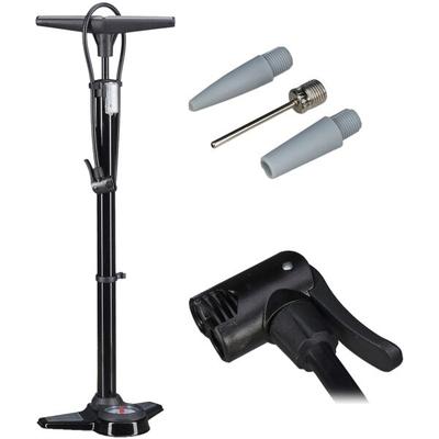 relaxdays Standpumpe Fahrradpumpe mit Manometer »PROFI«