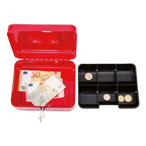 MAUL Geldkassette »2« 20x9x17 cm rot, 20x17x9 cm Image