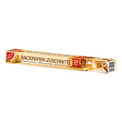 Backpapier Zuschnitte 30Stk., Gut und Günstig, 42 cm