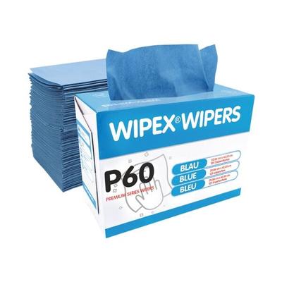 WIPEX Papier-Wischtücher »WIPERS« 125 Tücher 23 x 42 cm blau, 23 cm Image