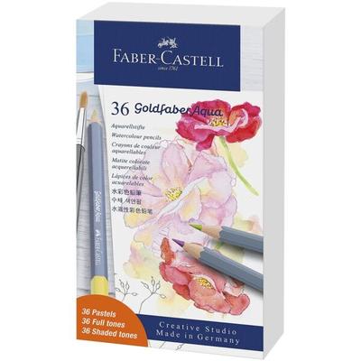 Faber-Castell 36er-Pack Aquarellstifte »Goldfaber Aqua« türkis Image