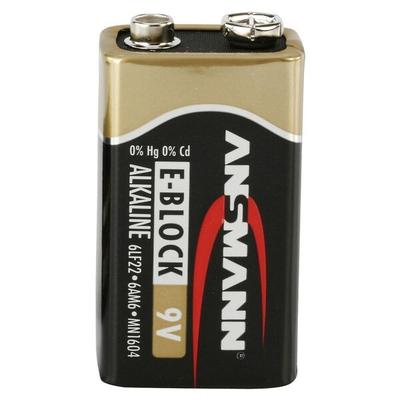 Ansmann 10er-Pack Batterien »X-POWER« E-Block 9,0 V