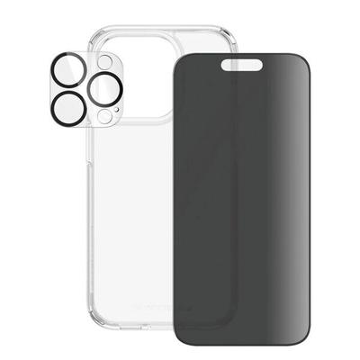 PanzerGlass PanzerGlass »Privacy« 3-in-1 Schutzset für iPhone 15 Pro Image