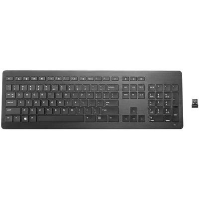 Kabellose Tastatur Wireless Premium schwarz schwarz, HP