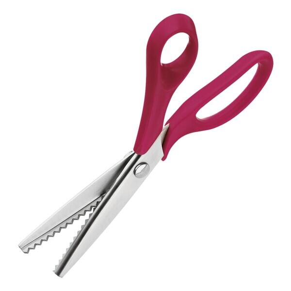 clauss Zick-Zack-Schneiderschere 21,7 cm pink Image
