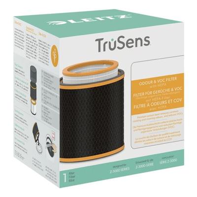Leitz 3-in-1 HEPA-Filtertrommel Gerüche & VOC für Luftreiniger »TruSens Z-3000 / Z-350 schwarz, 20.9x21.2 cm