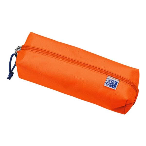 Oxford Großes Federmäppchen mit Gummiband rechteckig farbig orange, 22x8 cm Image