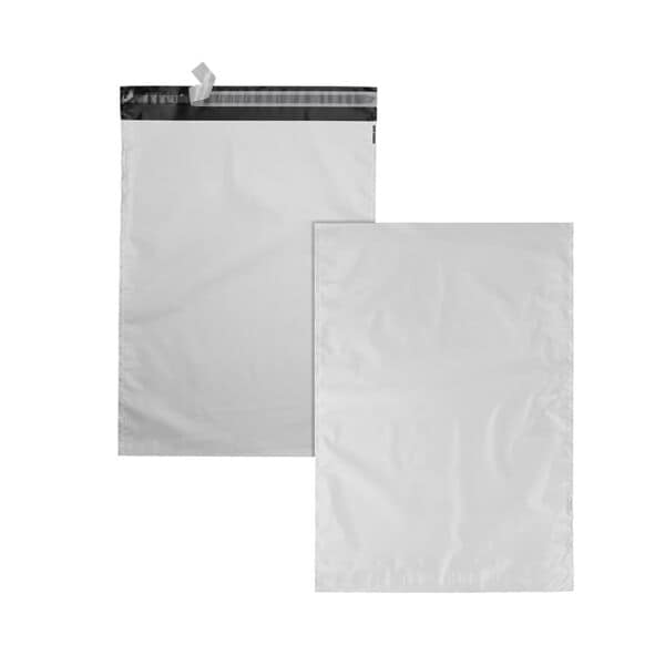 docuCARE 100er-Pack Folienversandtaschen »classic« DIN C3 ohne Fenster weiß weiß, 42x32 cm