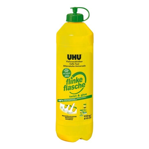 UHU Nachfüllflasche 950 g Vielzweckkleber »fllinke flasche« transparent Image
