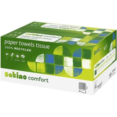 satino comfort 2.304 Papierhandtücher »comfort« weiß, 25 cm Image