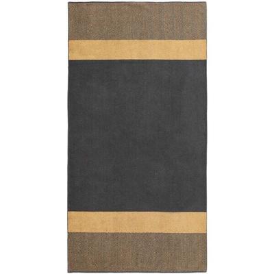 dyckhoff Saunatuch »XL Two-Tone Stripe« 100 x 200 cm gelb Image
