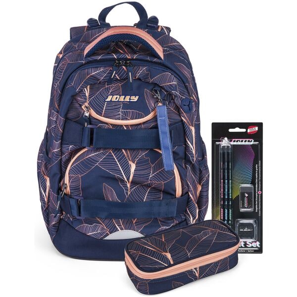 JOLLY Schulrucksack »Next Gen« blau, 29x43x22 cm Image
