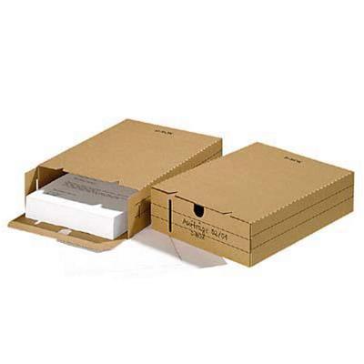 Top Print 25er-Pack Archivboxen 24,4 x 32,1 x 8,5 cm braun, 24.4x8.5x32.1 cm