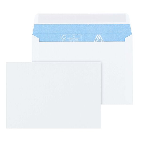 ÖKI 500er-Pack Briefumschläge DIN C6 »Prime« - ohne Fenster weiß, 16.2x11.4 cm Image