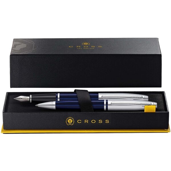 CROSS 2-tlg. Schreibgeräte-Set »Calais« blau Image