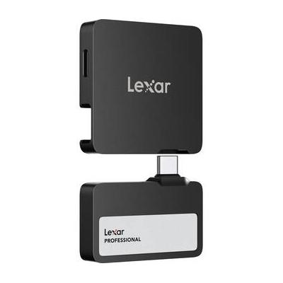 Lexar 1TB Professional Go USB 3.2 Gen 2 Portable SSD with Hub LSL400S001T-RNBNU