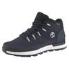 Schnürboots TIMBERLAND "Sprint Trekker Mid Fab WP", Gr. 45, blau (navy), Textil, unifarben, sportlich, Schuhe, Winterstiefel, Schnürstiefel, Winterschuhe, wasserdicht