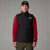 Daunenweste THE NORTH FACE "M ACONCAGUA 3 VEST", Herren, Gr. M, schwarz (tnf schwarz, npf), Obermaterial: 100% Polyester. Wattierung: 50% Daunen, 50% Polyester, sportlich, Westen, mit Logodruck