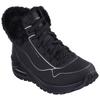 Keilsneaker SKECHERS "UNO RUGGED", Damen, Gr. 38, schwarz, Lederimitat, metallic, sportlich, Schuhe, Sneaker, Keilsneaker, Winterboots mit hochwertiger Dämpfung
