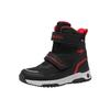 Winterstiefel KANGAROOS "K-MJ Camp V RTX", Damen, Gr. 32, blau (jet schwarz, fiery rot), Textil, Synthetik, sportlich, Schuhe, Snowboots, Winterboots, Winterschuhe, wasserdicht, gefüttert