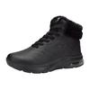 Winterstiefel KANGAROOS "K-PL Dreams Mid", Damen, Gr. 40, schwarz (jet schwarz, mono), Synthetik, Textil, sportlich, Schuhe, Snowboots, Winterboots, Winterschuhe, gefüttert