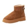 Schlupfboots O'NEILL "BESIANA PLATFORM WOMEN MID", Damen, Gr. 40, braun (chestnut), Synthetik, sportlich, Schuhe, Winterboots, Snowboots, Winterschuhe