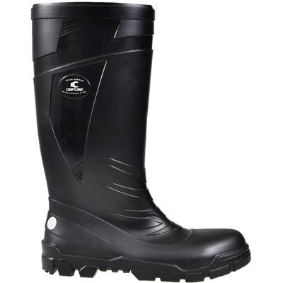 Arrano PVC-Stiefel Craftland en iso 20345 S5 Schwarz, 35320 Gr.45