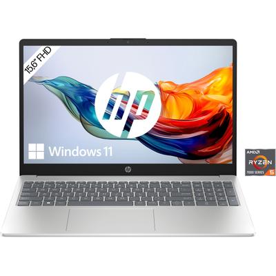 HP Notebook "15-fc0250ng" Notebooks Gr. 8 GB RAM 512 GB SSD, Ryzen 5, Windows 11, beige (natural silber)