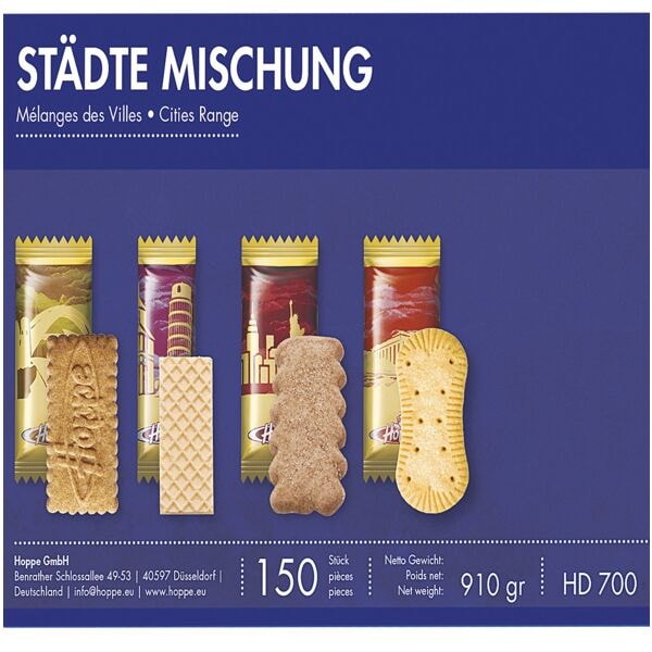 Hoppe Gebäck »Städte Mischung« braun Image