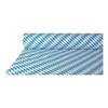 "Papstar Papiertischtuch ""Bayrisch Blau"" mit Damastprägung auf Rolle - 50 m x 1 m blau, 100 cm"