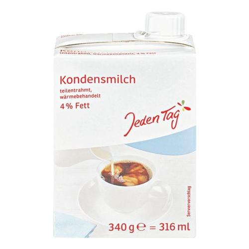 20er-Pack Kondensmilch 4% Fett, Jeden Tag