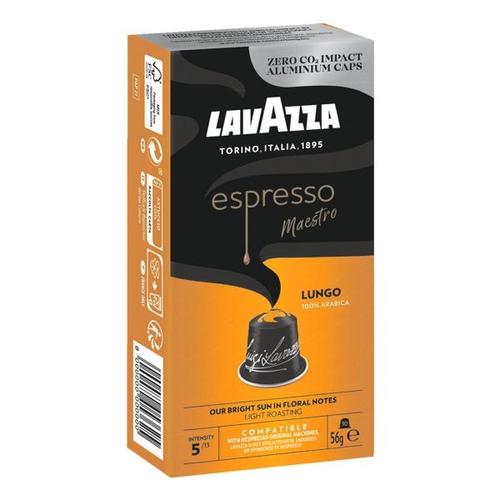 10er-Pack Kaffeekapseln »Espresso Maestro Lungo« braun, Lavazza