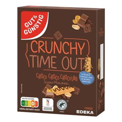 Gut und Günstig 8er-Pack Müsliriegel Schoko »Crunchy Time Out« 200g