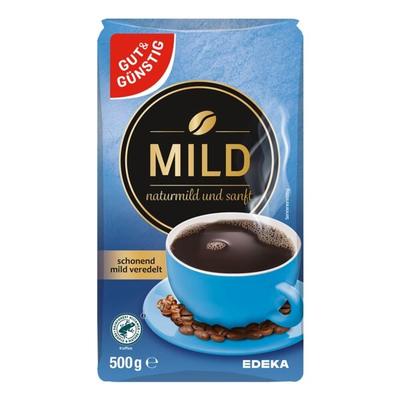 Kaffee gemahlen »Naturmild« 500g braun, Gut und Günstig