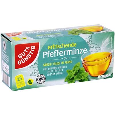 Pfefferminz Tee 25 Tassenportionen, Gut und Günstig