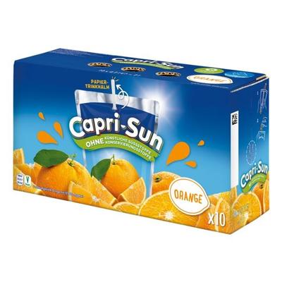 10er-Pack Erfrischungsgetränk mit Fruchtsaft »Orange« 200 ml orange, Capri-Sun