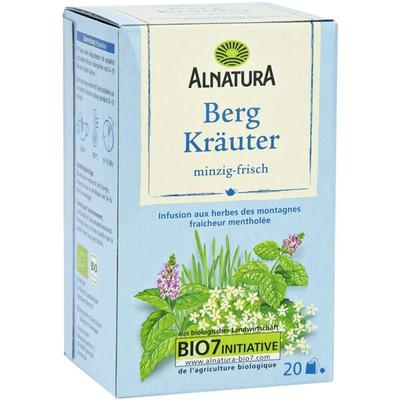 Bio Kräutertee »Bergkräuter« - 20 Beutel, Alnatura