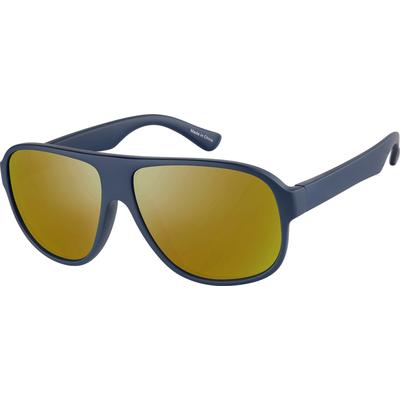 Zenni Men's Sunglasses Blue Plastic Full Rim Frame
