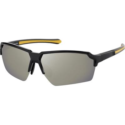 Zenni Round Sunglasses Black Plastic Frame