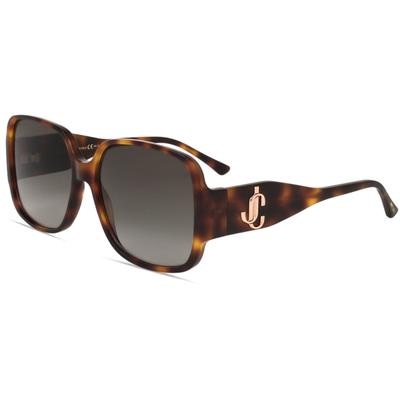 Zenni Women's Square Rx Sunglasses Havana Plastic Full Rim Frame