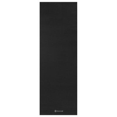 GAIAM - Yoga Mat 4 mm Solid - Yogamatte Gr 62 x 173 x 0,4 cm schwarz Image