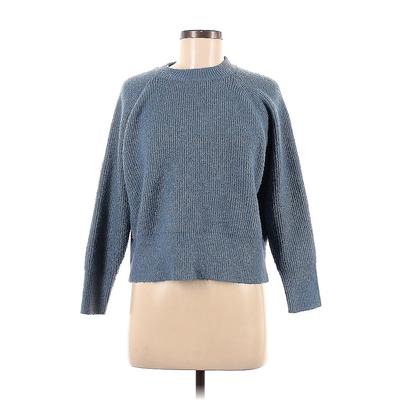 The Great American Short Story Pullover Sweater: Blue Tops - Women's Size Medium Petite